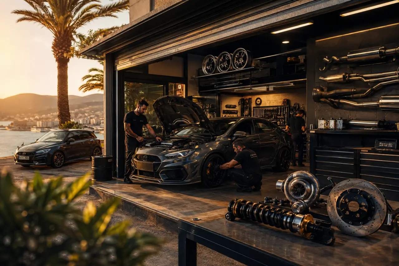 Garage Tuning Auto à Ajaccio : services, réparation et pièces performance à vérifier