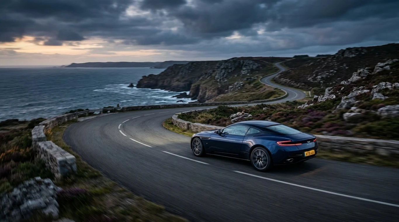 Coupé sportif moderne