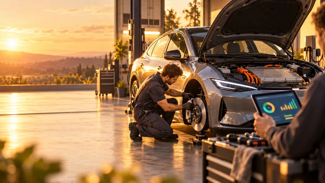 Quel entretien pour une voiture électrique ? Freins, batterie et budget sans fausse économie