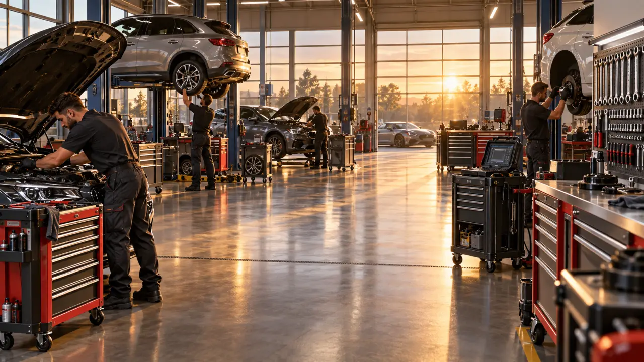 Outillage professionnel de mécanique auto : équipez chaque poste sans ralentir le garage