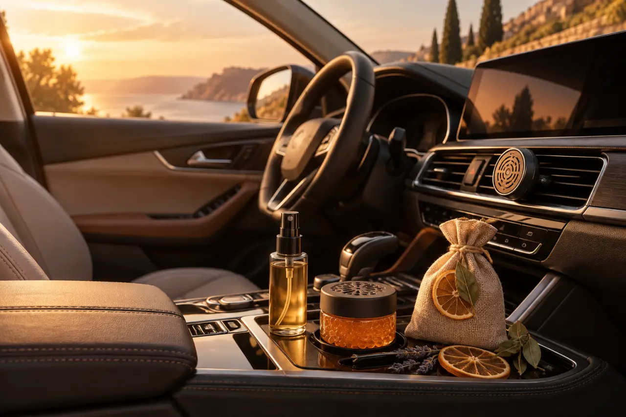 Spray, clip, gel ou solution naturelle : comment choisir un désodorisant voiture qui tient dans la durée