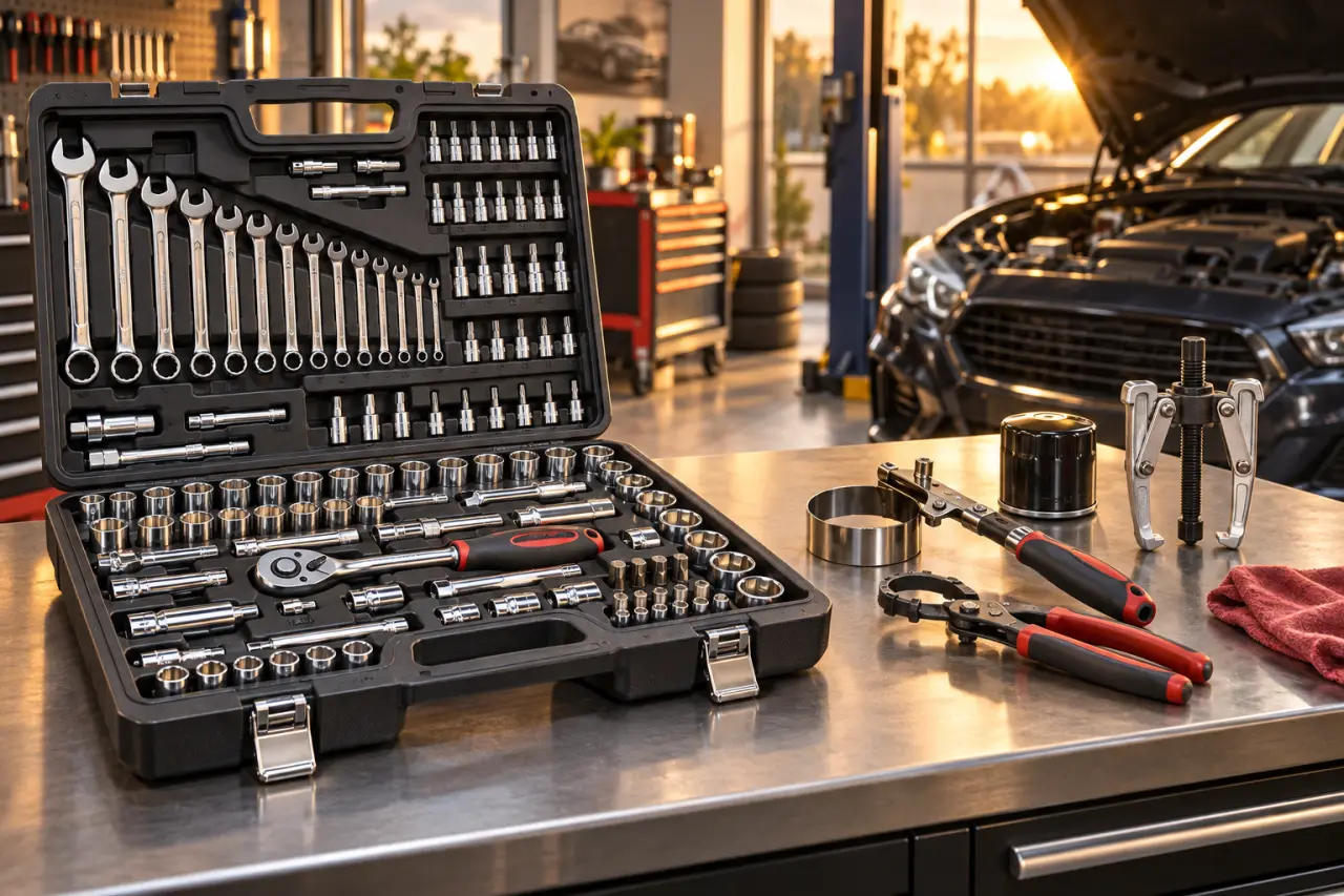 Outil mécanique auto : coffret polyvalent ou outils spécialisés selon vos réparations