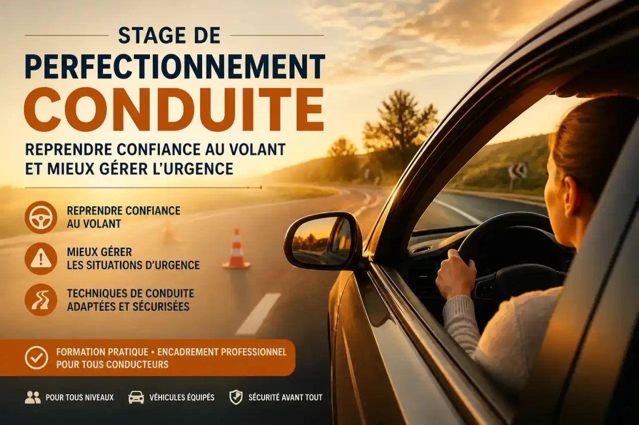 Stage de perfectionnement conduite : reprendre confiance au volant et mieux gérer l’urgence