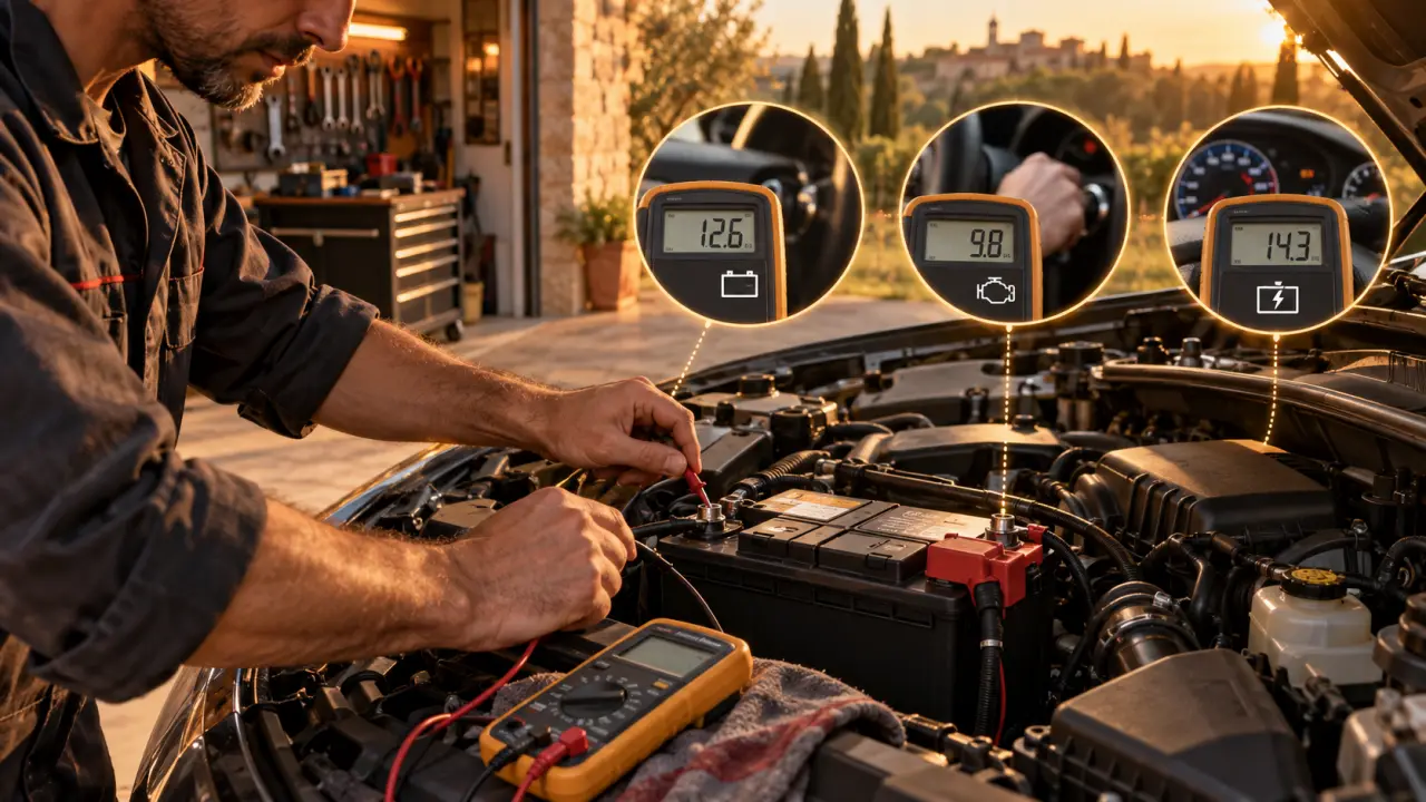 Tester la batterie de voiture : trois mesures pour éviter un faux diagnostic